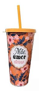 Copo Plástic 600ML Dia das Mães
