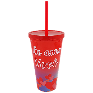 Copo Plástico 600ml Presente Especial