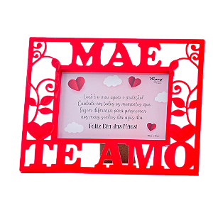 Porta Retrato Mãe Te Amo