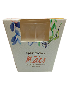 Vela Perfumada c/ Suporte de vidro