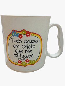 Caneca Plástico Salmos