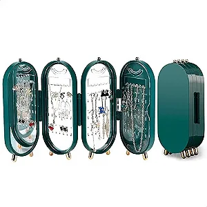 Organizador de joias dobrável