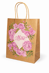 Sacola Kraft Dia das Mães