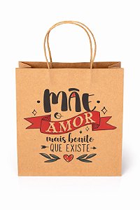 Sacola Kraft Dia das Mães
