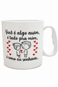 Caneca Plástica Dia dos Namorados