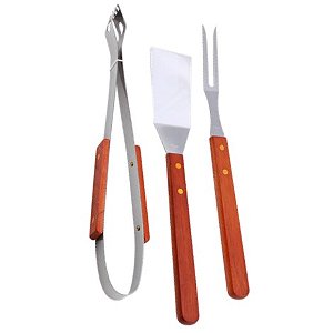 Kit Churrasco 3pcs Yaha