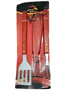 Kit Churrasco 3pcs Top Casa Maxibras