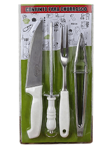 Kit Churrasco 4pcs Yaha