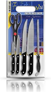 Kit Faca 6pcs Maxximus 123util