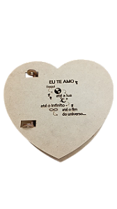 Caixa Coração G Dia dos Namorados