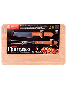 Kit Churrasco 3pcs Stolf