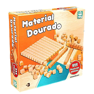 Material Dourado 111 Peças Nig