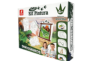 Super Kit Pintura Dinossauro