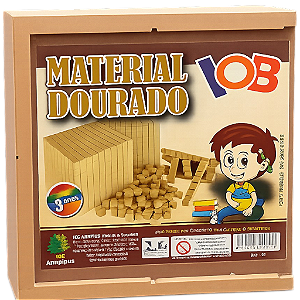 Material Dourado 611 Peças IOB Educativo