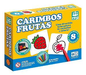 Carimbos 8 Peças Nig Infantil Criativo