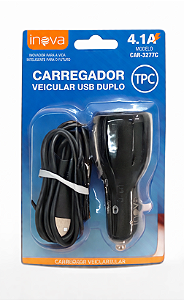 Carregador Veicular Car-3277c Inova