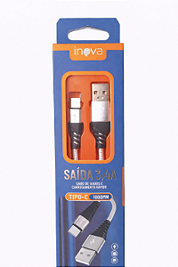 Cabo Dados Micro USB 2.4a Tipo C CBO-6009 Inova