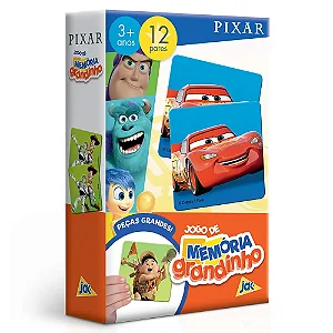 Jogo de Memória Grandinho Pixar