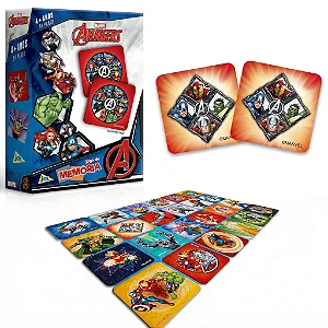 Jogo da Memória Vingadores Toyster