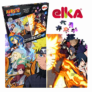 Puzzle Play Naruto Elka 200 Peças.