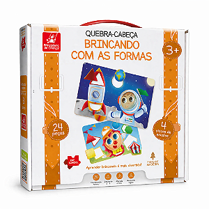Quebra Cabeça Brincando com Formas