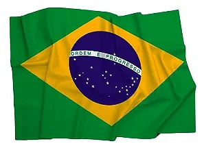 Br Bandeira 70x100cm S/ Haste Bem Brasil