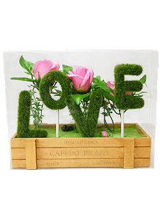 Enfeite Mesa Flor Albatroz