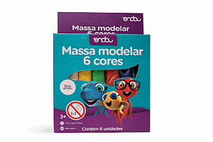 Massa de Modelar 6 cores 90g Onda