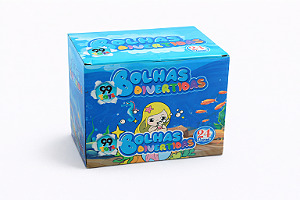 Caixa Bolhas Divertidas C/24 Sereia