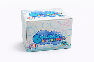 Caixa Bolhas Divertidas C/24 Animais