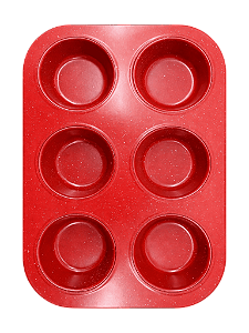 Forma Metal P/ 6 Cupcakes Maxximus