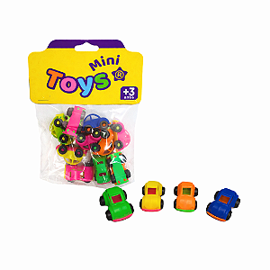 Mini Fusca MiniToys com 10 peças