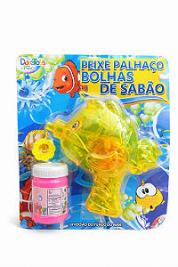 Pistola Lança Bolha de Sabão