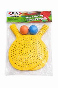 Raquete Ping Pong Colorida