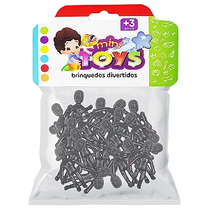 Mini Bonecos com 25 Unidades