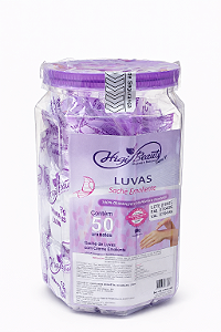 Kit Luva Descartavel 50pcs Higi Beauty