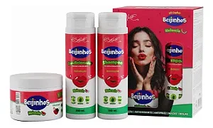 Kit Capilar 3pcs Beijinhos Melancia Belkit