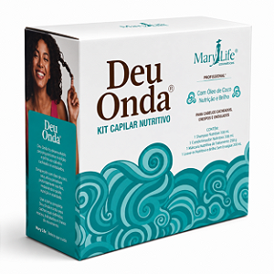Kit Capilar 4 Peças Deu Onda Mary Life