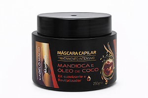 Máscara Revitaliz Mandioca Óleo Coco 500g Alquimia