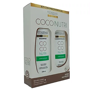 Kit Shampoo/Condicionador Coco Nutri Kerabrasil Vidallife