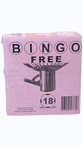 Bingo Free com 6 Blocos Colorido