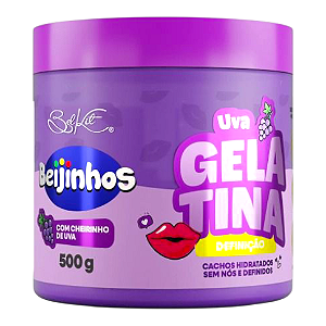 GELATINA CAPILAR 500G BEIJINHOS UVA BELKIT