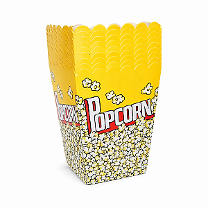 Caixa de Pipoca P com 10 Unidades