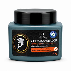 Gel Massageador Tubarao 200g San Jully
