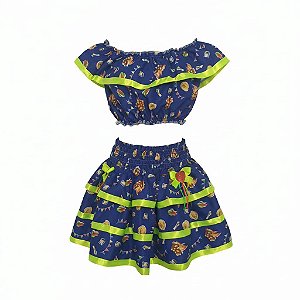 Saia Junina P/M/G/GG Tin Tin