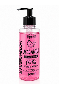 Sabonete Liquido 200ml Corpo & Rosto Melancia Rhenuk