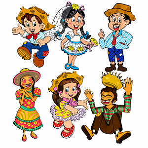 Casal Caipira C/6 Peças NC Toys