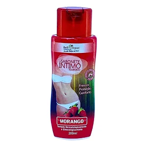 Sabonete Intimo 200ml Morango Bell Corpus