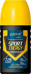 Desodorante Rollon Above Sport Energy Men 50ml Baston