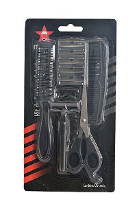 Kit Barba/Cabelo 5Pcs Redstar Wincy Rio De Ouro